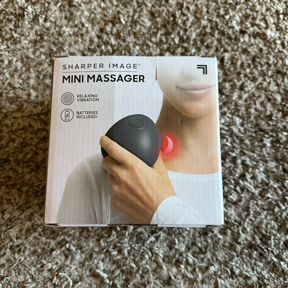 Sharper Image Mini Massager - Black